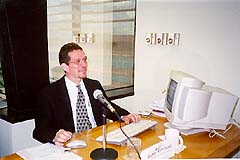 Robin Rowland in Hong Kong 1997