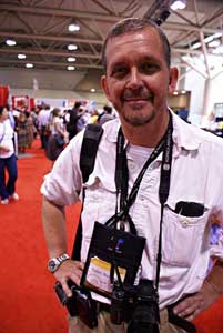 Robin Rowland at the 2006 AIDS conference