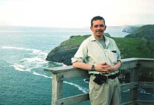 Robin  Rowland at Tintagel