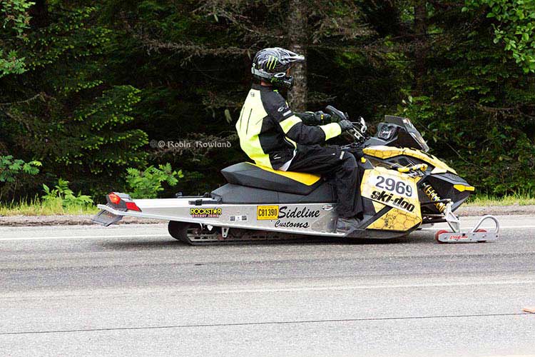 Kitimat Hill Climb drag race, 2012; the spectacle of “sleds