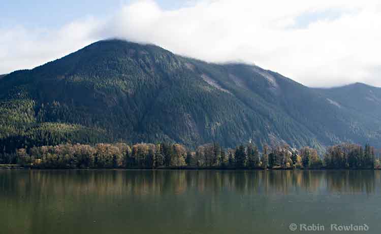 Fall colours on the Skeena