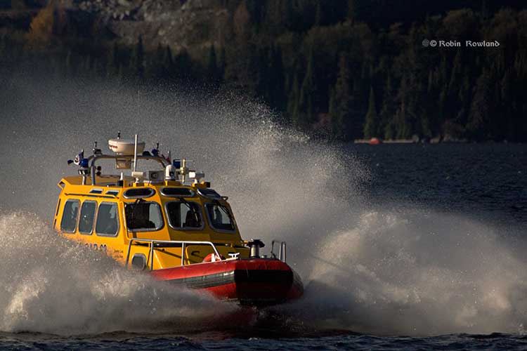 Kitimat christens new SAR 63 rescue vessel, Snowflake Responder III